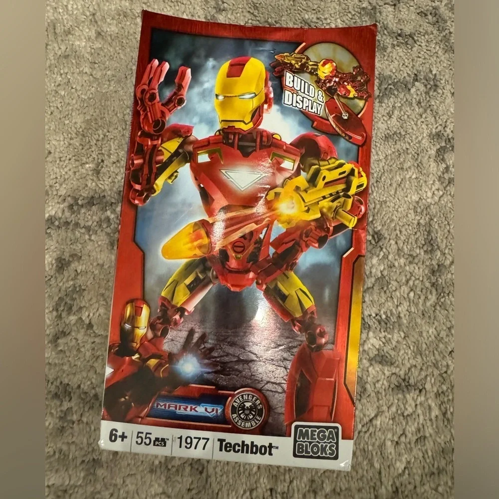 Mega Bloks Iton Man 2 1977 Mark VI Techbot
